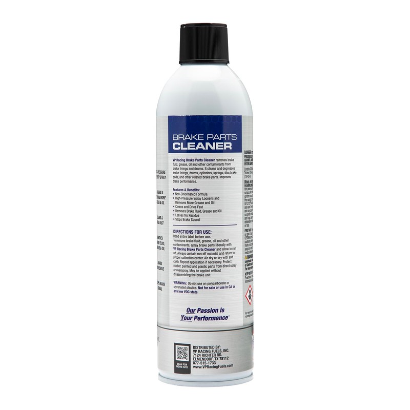 VP Racing Fuels 2918 Brake Parts Cleaner 14oz (4 Pack)