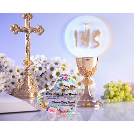 FaCraft Religious Gifts Christian Gifts for Women Men Faith Inspirational Gifts Bible Verses Decor Paperweight and Keepsake Motivational Scripture Gifts for Woman Girls Friends Prayer Room Decor