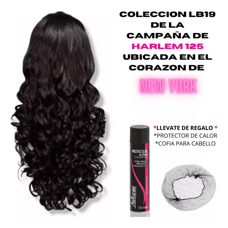 Harlem 125 Peluca Fibra Bamboo Harlem 22 PLG Planchado /