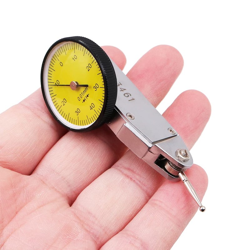 VOANZO Dial Indicator 0.01mm Precision Dial Test Indicator Lever Dial