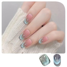 Gel Nail Color, Nail Color, Shining Magnetic Gel, Cat Eye Gel, Korean Nail, Cute Magnetic Gel, Cat Eye Gel, Glitter, Soak Off Gel, Nail Art Salon Supplies, Color Gel, Fine Particles, Diamond Gel,