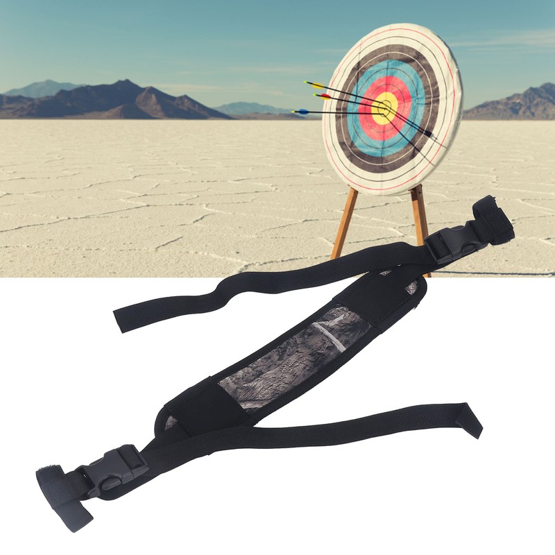 Compound Bow Shoulder Belt Adjustable Hands Free Oxford Cloth Shock