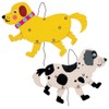 Baker Ross Wooden Dog Craft Kits for Kids Craft Projects