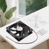Wathai 120mm x 25mm 12V DC Brushless Cooling Fan Dual