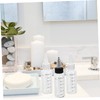 GLEAVI 8 pcs Transparent Squeeze Bottles with Scale for Liquids