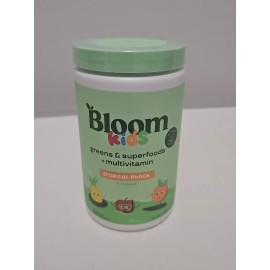 Bloom Kids~Greens & Superfoods +Multivitamin Powder •Tropical Punch 👉🏻Exp~2026
