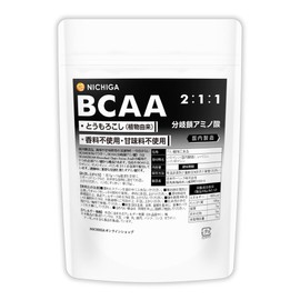 Nichiga BCAA 2:1:1 (Made in Japan), 7.1 oz (200 g), Plant-Derived Branched Chain Amino Acids, Unflavored, Fragrance-free, No Sweeteners [01]