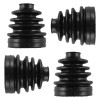 Caltric 2 Rear Axle Inner Outer CV Boot Kit for