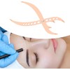 Calipadora de Relación Dorada de Cejas, Herramienta de Medida Simétrica,
