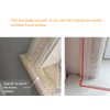 Mellroom Mellroom Adjutsable Window Insulation Kit 63inX63in(160X160cm),Clear180? Thickness,Easy to Open
