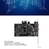 PCIE 1X to 3 Port 1394A Firewire Riser Card Dual