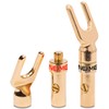 NEXMEX Cable lugs, fork lugs, set of 2, Y-connector connector,