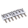 Electric Guitar Bridge Saddle Portable Metal Roller String 7 Pcs