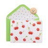 Papyrus Blank Cards with Envelopes, Cherries (12-Count)