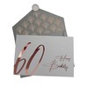 Jolicoon 60th Birthday card with premium envelope and wax seal