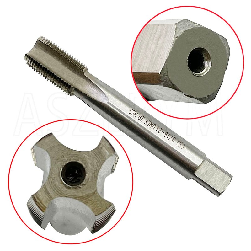 ASZLBYM 9/16-24" Tap And Die Set ，UNEF HSS right hand