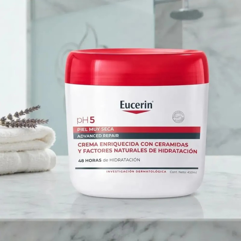 Crema Corporal Eucerin Ph5 Advanced Repair 450ml