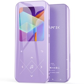 AGPTEK A09 32GB MP3 Player, Bluetooth 5.3, PSE Certified, Walkman, 2.4-inch Large Screen, Music Player, Metal Frame, Stylish, Lossless Sound Quality, 48H Music Playback Time, Music Player, Direct