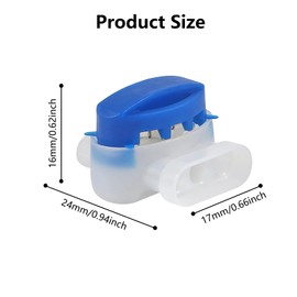 60 Pack Wire Connectors Electrical IDC 314-Box Waterproof, 3-Way Boundary Pigtail Locks Wire Connector Electric 22-14AWG Cable Self-Stripping Outdoor Splice for Robotic Lawn Mowers Irrigation