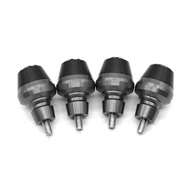 Motorcycle 6mm Front Fender Frame Slider Screw Bolt Fork Protector Yamaha YZF R1 R6 FZ1 FZ6 FAZER FJR XJR XJ6 (Gray)