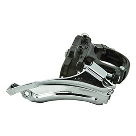 Lowrider Front Derailleur 7/8 Speed 28.6/34.90mm D/Pull Triple FDM-56 Black/Chrome Sun Race.