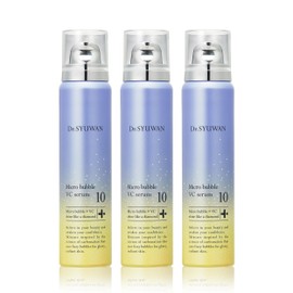 Dr. Syuwan | Micro Bubble VC10 Serum, Carbonated Serum, Rich Vitamins, High Concentration Carbonate, Dry Pores, Dullness, 3 Pieces