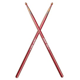 Drum Sticks for Drums, 7A Wooden Drumsticks, Consistent Weight and Pitch, Durable and Drum Stick for Jazz Drum Electronic Drums set, Drum Prastic Pad, Drumsticks for Professionals Beginners (Red)