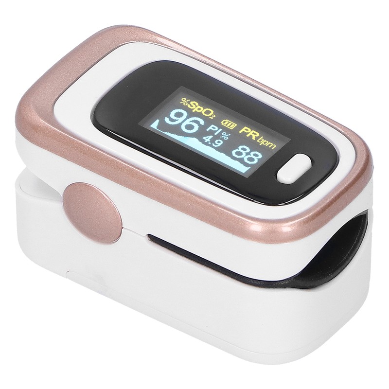 Fingertip Clamp Pulse Oximeter Blood LCD Display Oxygen Saturation Test