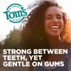 Tom's of Maine Naturally Waxed Antiplaque Flat Dental Floss, Spearmint,