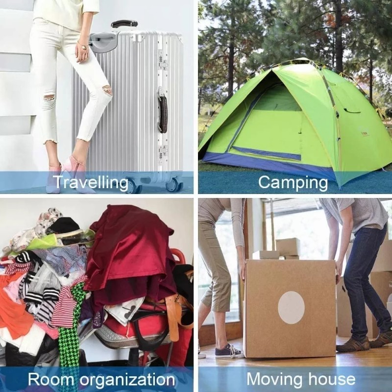 Baixi Bolsas De Almacenamiento Al Vacio Para Cobija 40x60cm 8pcs