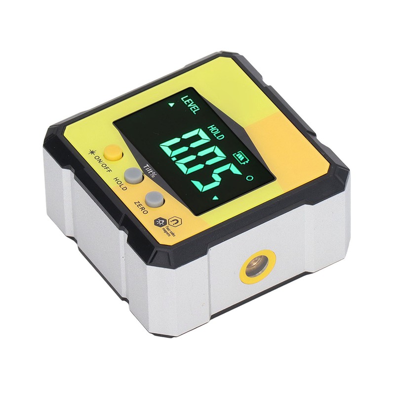Digital Inclinometer Angle Finder Gauge Magnetic with Laser Cube Protractor