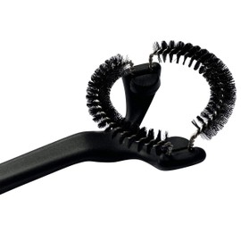 Scarlet Espresso Excellente Group Brush Cleaning Brush for Brewing Group Portafilter Machine Version 58 mm for All 56 57 58 mm e.g. E61 or Version 53 mm for all 53 54 55 mm Portafilter Machines