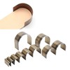 10 Pcs Leather Cutting Mold Hand Made DIY Semi Circular