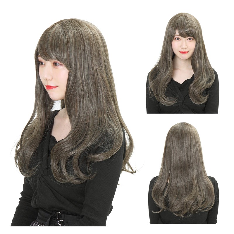 WIGGY RICH Wave Long (Ash Greige)