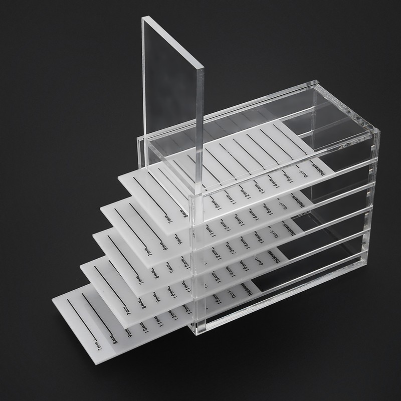 5 Layers Eyelash Extension Storage Box False Eyelash Display Makeup
