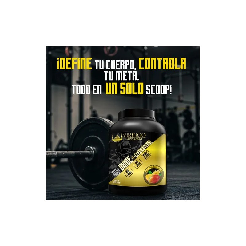 Óxido Nítrico + Clembuterol Protein Vikingo 1kg