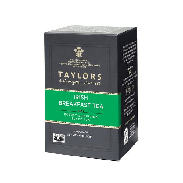 Taylors of Harrogate Irish Breakfast, 50 Teabags (Pack of 6)