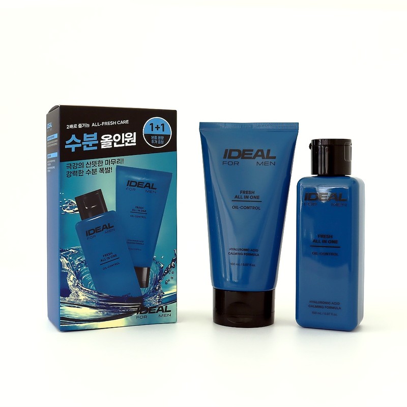 Ideal for Men All-in-One Plan 150ml+50ml / 아이디얼포맨 올인원 기획