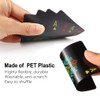 LotFancy Waterproof Plastic Playing Cards, Black - 2 Decks Cool
