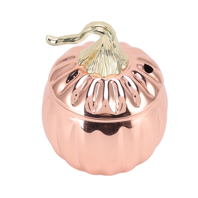 Pumpkin Wine Glass Pumpkin Shaped Stainless Steel Rose Gold Wine