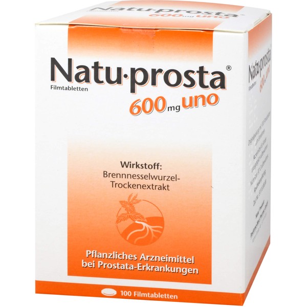 Natu-prosta 600 mg uno, Filmtabletten, 100 St FTA