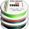 Fishing Braid 8 Strands 10/100 to 20/100 100 m Multicolour
