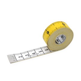Jimjis Measuring Measuring Measuring Tape Measure 5.9 ft (1.5 m) Sewing Measure Tape Measure Inch Centimeter Bust Measurement Dressmaking Ruler 150cm/60inch Measuring Measure Tailor Measure Freely