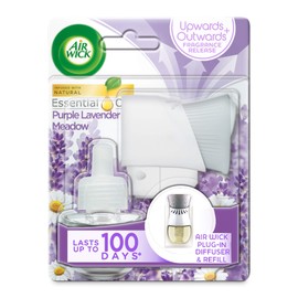 Airwick Scented Oil Warmer & Refill, Purple Lavender Meadow, 19 ml