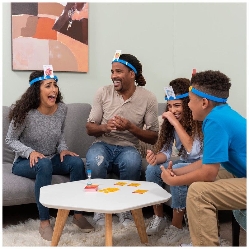 Hedbanz, Quick Question Picture Guessing Family Game for Game Night