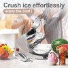 Shaved Ice Machine 380w Snow Cone Machine 3 Stainless Steel