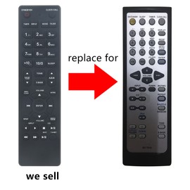 Econtrolly RC-791S Replaced Remote Control fit for Onkyo Mini Bookshelf Stereo System CD Receiver RC791S CR-445 CS445 CS-445 RRMCGA222AWSA CR445