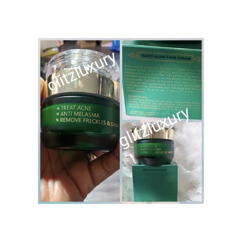 1 jar: Lolo Rapid glow anti dark spots & glowing