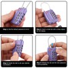 SharkByte TSA Approved Suitcase Locks - 4 Digit Security Travel