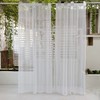WPKIRA Lace Curtains, Non-See-through, UV Protection, Sheer Curtains, Stylish, Naturally,